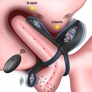 Couple Penis Ring Vibrator, Cock Ring Vibrator, 10 Modes, Penis Ring Vibrator For Men, Vibrator For Men, Adult Sex Toys And Games