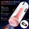 [4 Frequency Male Masturbation Cup] A MEN'S AUTOMATIC SUCKING MASTURATOR EXPERIENCE REAL VAGINAL STIMULATION - Male Masturbation Cup, 4 Frequency Stretching + 4 Frequency Sucking Mode/10 Frequency Vibrating Pronunciation, Lifelike Vaginal Entrance, Male Massage Cup For Stimulation - Image 2