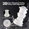 [7 Modes Automatic Penis Vibrator] Male Masturbator Cup Adult Toy - Automatic Hands Free Penis Vibrator Pocket Pussy Stroker With 7 Thrusting & Vibrating Stimulation Modes Sex Toys For Mens Realistic 3D Sleeve Man Pleasure - Image 7