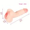 Dildo - Penis Sleeve - Realistic Dildo Pocket Pussy Male Masturbators, Soft Realistic Dildo 3D Vagina Penis Stroker For Women Men Couples, Penis Sleeve Male Strokers Adult Sex Masturbator, Female Anal Butt Plug Dildo G Spot Stimulations Sex Toys For Men And Women Couples - Image 4