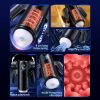 1pc Automatic Male Masturbation Device, Artificial Channel Airplane Cup, Male Stimulator Adult Toy, 9 Vibration Modes, 4 Expansion Modes, 4 Sucking Modes, Soft Inner Wall Through The Airplane Cup, Artificial Pocket Masturbation Device - Image 4
