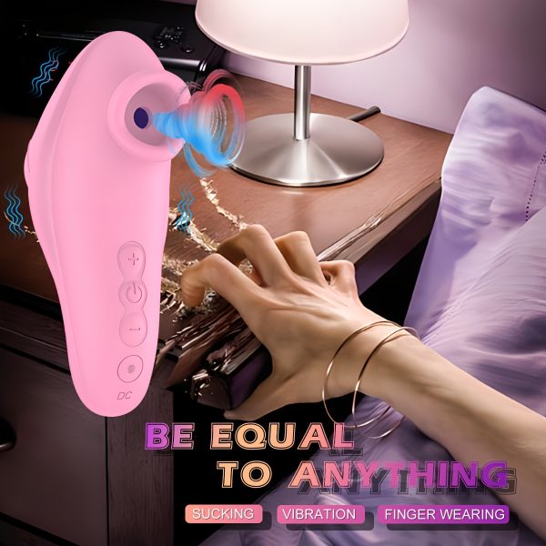1pc Clitoral 2in 1 Sucking Vibrator Sex Toys, 7 Sucking 3 Licking Modes Nipples Clit Sucker, Tongue Vibrators Adult Toys for Women Couples, KEIBY CITOM