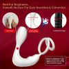 Prostate Massager Anal Vibrator,Anal Sex Toys with Cock Ring,Vibrating Anal Plugs for Men,12Vibrating Modes,Male Prostate Stimulor Toys Suitable for Men Women and Couples - Image 10