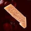 Penis Sleeve - 1pc Silicone Penis Sleeve With Penile Ring, Realistic Textured Penis, Soft And Reusable Sleeve For Penis Length And Circumference Extension, Adult Sex Toy For Male Homosexual Partners - Image 6