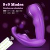 Wearable Underwear Vibrator APP Remote Control Simulation Massage Vibrator, With 9 Vibration Modes, Dual Motor Massager Clitoral G-spot Stimulator, Adult Male And Female Sexual Products Couple Sex Toys - Image 5