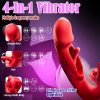 Thrusting Vibrator Sex Toys, 3-in-1 Mouth Slap Lick And Tongue Vibrator, G-spot Vibrator With 7 Slaps, 7 Vibrations And 5 Tongue Licks And Sucks, Nipple And Anal Stimulation - Image 2
