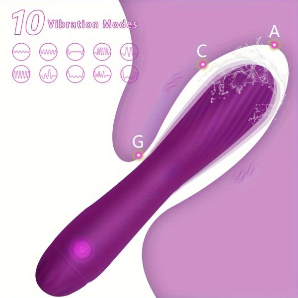 [Tuitionua, Vibrating Dildo] Tuitionua 10 Vibrations Bullet Vibrator Mini G-Spot - Adjustable Clitoris Nipple Vagina Stimulator - Adult Sex Toys for Solo or Couple USB Rechargeable