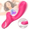 Rabbit Sucking Vibrator for Clitoral G Spot Stimulation, Adult Sex Toys for Women Couple, Vibrating Finger Massager with 10 Suction and 10 Vibration Modes - Image 5