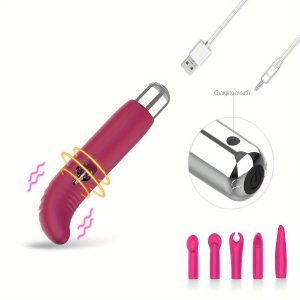 Unicorn Mini Bullet Strong Silent Vibrator Massage Fake Penis Vibrating Single Jump Egg Female AV Massage Stick Sex Toy Female Anal G-Spot Vibrator Clitoral Stimulator Adult Female Couple Female Masturbator