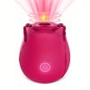Dildo - Rose Dildo Vibrator - Upgraded Adult Toys with 10 Sucking & Vibrating Modes for Women Clitoral Nipple, Rose Sucker Sex Toy Clitorial G Spot Vibrators for Woman Couples Adult Sex Game - Image 5