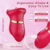 1pc Vibrator for Women - 4IN1 Clitoral Liquid Silicone Toy, 10 Tongue Licking, 3 Sucking Nipple Suction, Female G Spot Couple Sex Toy - Image 4