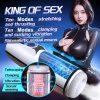 Automatic Male Masturbator Telescopic Vibrating Cup Penis Wrapped Clamping Sucking Stroker, Male Sex Toys For Men Sex Toy Adult Toys Realistic 3D Pocket Pussy Sleeve Male Strokers Male Masturbators With 7 Thrusting Vibrating Sex Machines & Devices - Image 3