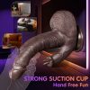 1 High-performance Vibrating Dildo with Suction Cup Base Includes 3 Insertions And 7 Adjustable Vibration Heat Settings for Ultimate G-spot Vaginal And Anal Stimulation, Made From Silicone, Perfect for Women And Partners. - Image 8