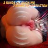 Fully Automatic Suction Vibration Male Sex Toy, Female Torso Buttocks Bag Cat Buttocks, With 3 Suction Modes And 7 Vibration Modes, Adult Male Orgasm Hands-free Masturbator, Real Male Adult Sex Toy Buttocks, Penis Exercise Masturbator - Image 2