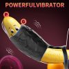 1pc Vibrating Rooster Ring Set, Adult Sexual Toy Ring Vibrator, 10 Powerful Vibrations, Male Vibrator Ring Suitable for Couples' G Point Stimulation - Image 5