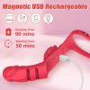 Finger Vibrator Female Sex Toys - G Spot Vibrator Clitoral Stimulator Rose Toy with 9 Powerful Vibration Modes, Adjustable Nipple Massager Anal Stimulatuion Adult Sex Toys & Games for Women Couples - Image 8