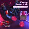 Dildo - Rose Dildo Vibrator - Upgraded Adult Toys with 10 Sucking & Vibrating Modes for Women Clitoral Nipple, Rose Sucker Sex Toy Clitorial G Spot Vibrators for Woman Couples Adult Sex Game - Image 9