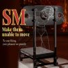 SM On The Bed, Two Game Options, Bondage Props, Sex Chair, Shackles, Couples' Fun, Adult Sex Training Supplies, Sitting Fun Furniture, Private And Fun, Easy to Install, Height Adjustable - Image 7