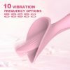 AV Vibrating Stick G-Spot Vibrator Adult Sex Toys, Clitoral Tits Anal Stimulator Dildo With 12 Powerful Vibrating Modes, Clit Nipple Personal Massager For Women, Bullet Finger Vibrators For Couple - Image 4