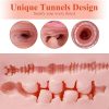 Realistic Male Masturbator with Vagina & Anal - Lifelike Pocket Pussy Sex Toy for Men, Dual Channels for Pleasure, TPE Material, Big Buttocks, Climax Stimulation - Image 5