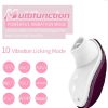 With 7 Licking Modes Adult Clitoral Stimulator Suction Vibrator Vibrates Female Adult Female Toy Multifrequency Delicious Mode Adult Couple Toys Usb Charging Female Nipple Clitoral Licking VibratorVibrations Pattern Powerful Quiet Rechargeable Magic Wand Massager - Image 2