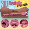 3 In 1 Pocket Pussy Ass Male Masturbator Oral Sex Toy, Male Penis Stroker With Realistic Textured Mouth Vagina & Round Tight Ass & Anal, Pocket Pussies Blowjob Adult Sex Toys For Men Male Masturbation - Image 2