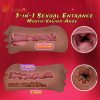 1pc Portable Male Masturbator with Realistic Face, TPE Super Soft And Healthy Elastic Material, Masturbator Deep Throat Oral Adult Toys, Sex Doll with Realistic Textured Mouth Vagina And Tight Anus, Suitable for Men Masturbation, amazing Male Gifts - Image 2