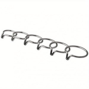 Stainless Steel Rooster Rings, Durable Penis Ring Toy, Long-Lasting Training Device for Men, 7 Size Available
