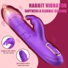 1pc Rechargeable Silicone Rabbit Vibrator, 2-in-1 G-Spot Stimulation And Clitoral Massager, 10 Vibration Modes, USB Powered, Soft And Quiet Adult Sex Toy - Image 2