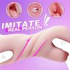 Licking Vibrating Oral Sex Deep Throat Blow Job Stroker For Men Orgasm, Male Masturbators With Tongue And Teeth, Realistic Men Masturbation Toy Male Stroker, Lifelike Male Masturbator Sex Toys For Men - Image 7