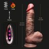 1 Realistic Impact Dildo Vibrator -8.8-inch Liquid Silicone Vibrating Dildo, 7 Vibrations, 7 Impact Modes, G-spot Stimulation, Female Remote Control Adult Sex Product, USB Charging, Christmas And Halloween Gifts, Fun Prank Toys - Image 4
