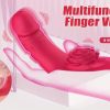 Finger Vibrator Female Sex Toys - G Spot Vibrator Clitoral Stimulator Rose Toy with 9 Powerful Vibration Modes, Adjustable Nipple Massager Anal Stimulatuion Adult Sex Toys & Games for Women Couples - Image 9