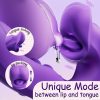 G Spot Vibrator Dildo - Thrust Vibrator Women's Sex Toys Tongue Toys with 7 Thrust, Vibration And Licking Patterns for Clitoral StimulationThrust Dildo Sex Toys Adult Toys - Image 7