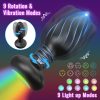Thrusting Anal Plug Vibrator Prostate Massager With Vibrating Cock Ring, App Remote Control Anal Plug With 9 Thrusting & Vibrating Modes, Anal Dildo Butt Plug Sex Toys For Men And Couple Pleasure - Image 2