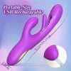 Female Vibrator, G-Spot & Sex Toy, USB Charging Powerful AV Wand Massager, Quiet, USB Rechargeable Vibrator, Hand-Held Cordless Sex Toys Vibrator for Her Pleasure, Adult Toy mini massager wand tools for women for Man couples pleasure female bullet - Image 3