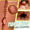 1pc 2 In1 Torso Male Sex Doll With Realistic Dildo And Testis, Anal Male Masturbator With Tight Hole For Men Masturbation, Unisex Sex Toy For Couple Brown - Image 5