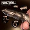 Penis Sleeve - Realistic Dog Penis Sleeve Adult Male Sex Toys - Dick Sleeve with Cock Ring Delayed Ejaculation Soft Silicone Girth Extended Sex Play Sheath for Men T401 - Image 2