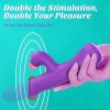Thrusting Dildo Vibrator – G-Spot And Clitoral Stimulator For Women, Featuring A Rabbit-Style Design With Thrusting Motion. This Adult Pleasure Toy Is Perfect For Sensations And Providing Versatile Stimulation For Solo Or Couple Use. - Image 2