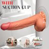 [APP Control Dildo Vibrating Simulation] 1Pc APP Control Simulation Vibrating Dildo, Female G-spot Stimulation Vibrator Adult Sex Toys With 8 Vibration Modes And 8 Push In Modes, Male Clitoral Nipple Stimulator With Suction Cup Simulation Dildo For Women Adult Erotic Sex Toys - Image 9