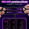 4-in-1 Prostate Massager - Stretchable, Vibrating Cock Ring, 9 Modes, USB Rechargeable, Black, for Men and Couples - Image 5