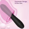 [Tuitionua, Vibrating Dildo] Tuitionua 10 Vibrations Bullet Vibrator Mini G-Spot - Adjustable Clitoris Nipple Vagina Stimulator - Adult Sex Toys for Solo or Couple USB Rechargeable - Image 3