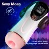 Complete male masturbation cup, Men's hands-free electric masturbator, male sex toys, pocket vaginal penis exerciser, simulated texture channel, heated vibration, free your hands to release passion - Image 5