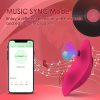 1pc Rechargeable APP Control Wearable Vibrator Panty - 9 Sucking 9 Vibrations, Long Distance, App Function - Perfect For Women And Couples, Discreet Adult Sex Toy Wearable Invisible Jumping Egg Female Masturbator Massage Vibration For Women Pleasure - Image 4