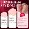 Automatic Sucking Vibrating Motor Male Masturbator, Realistic Skin Texture Sex Doll Buttocks, Male Adult Torso Sex Toys, 2 In 1 Large Buttocks Realistic Vagina And Tight Anus, Male Pleasure Adult Sex Toys, Adult Products, Soft TPE Material - Image 5