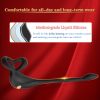 App-Controlled Vibrating Cock Ring & Mini Prostate Massager with 9 Intense Vibration Patterns, USB Rechargeable, Remote-Controlled Intimate Toy for Men - Ideal for Solo Play or Couples' Shared Pleasure, Vibrating Sex Toy - Image 8