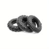PATTNIUM 12pcs Silicone Cock Ring for Man, Penis Ring Ring Medical Grade Soft Silicone Penis Rings Sex Toy - Image 7