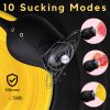 2025 Upgrated Rose Sex Toy for Women: Rose Vibrator Body-Safe Silicone with Quiet 10 Suction Model Design, 3-In-1 Rose Sex Toy Stimulator for Women with 10 Sucking & Thrusting Dildo G Spot Adult Toy - Image 6