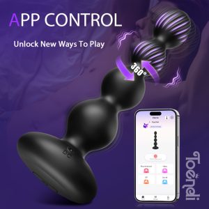 1pc Thrusting Sex Toys Anal Plugs Anal Toys Sex Toys App Controlled Vibrating Butt Plugs G Spot Vibrators, Anal Beads, Butt Plugs Vibrating Frequency Insertable Prostate Massager, Anal Sex Toys for Men and Women