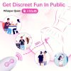 1pc Wireless Rechargeable Vibrating Panty with App Control, 9 Intense Thrusting Vibrations, Ultra Quiet Portable Adult Sex Toy for Women, USB Charged Lithium Battery, Pleasure Enhancing Couples Play Accessory - Image 6
