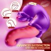 Vibrator Adult Sex Toys for Women - 4in 1 Tongue Thrusting Vibrators Dildo Rose Sex Toys with 10 Licking Clitoral & 10 Vibration Mode, G Spot Clit Stimulator Pleasure Tools for Female Couples Games - Image 9